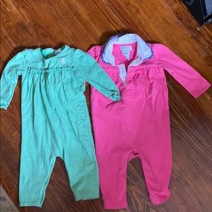 Ralph Lauren 6 mo one piece outfits